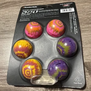Sneaker Balls Odor-Fighting Shoe Fresheners 6 Pack Tie Dye Eliminates Smells