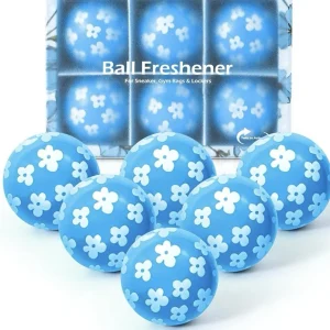 Sneaker Deodorizer Balls, 6 Pack Natural Linen Aroma NIB